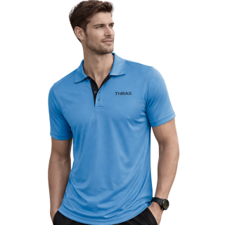 Thrax Badminton T Shirt Blue SizeSmall