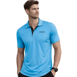 Thrax Badminton T Shirt Sky Blue Size Small