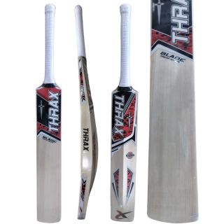 Thrax Blade English Willow Cricket Bat (Standard Size Short Handle)