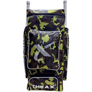 Thrax Power Pack Duffle Cricket Kit Bag Army lime black Colour