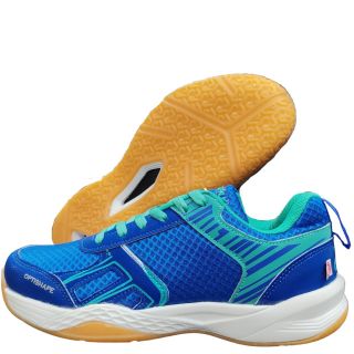 Thrax Shadow Strike Badminton Shoes Color Blue Turquoise