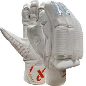 Thrax ST 1800 Cricket Batting Gloves White (Mens Size Right-Handed)