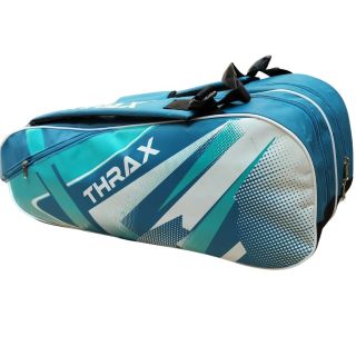 Thrax Titan Elite Badminton Kit Bag Turquoise Blue