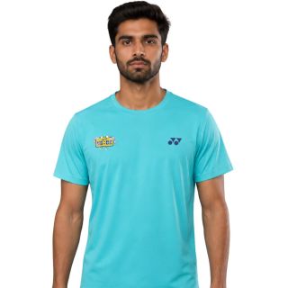 Yonex RM-S092-3053-Easy 5-S Badminton T-shirt Turquoise Colour Large Size