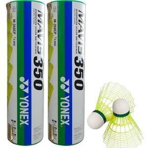 YONEX Mavis 350 | 2 Boxes -12 Nylon Shuttlecock|Green cap