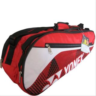 YONEX SUNR 1845 Thermal Badminton Kit Bag Red and Black Baseimage01