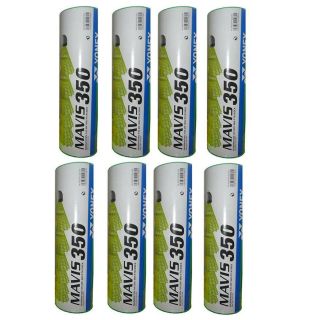 YONEX Mavis 350 Nylon Shuttlecock 8 Boxes (Green cap)