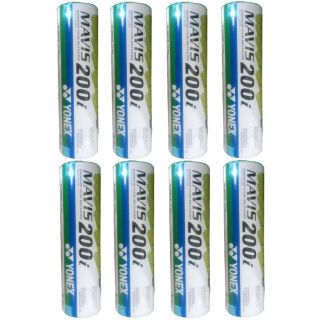 YONEX Mavis 200 i Nylon Shuttlecock 8 Boxes