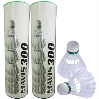 Yonex Mavis 300 Badminton Shuttlecock White Set of 2