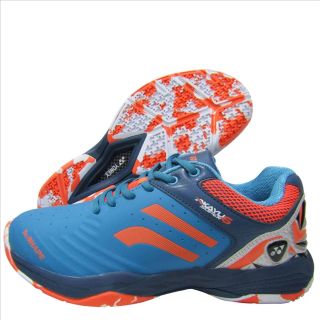 Yonex Akayu Super 6 Midnight Turquoise Crystal Teal and Fire Badminton Shoes