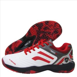 Yonex Akayu Super 6 White Black and Red Badminton Shoes