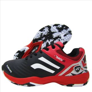 Yonex Akayu Super 6 Black and Goji Berry Badminton Shoes