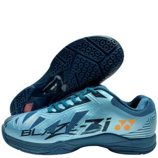 Yonex Blaze 3i Badminton Shoes Crystal Teal Hyper Orange