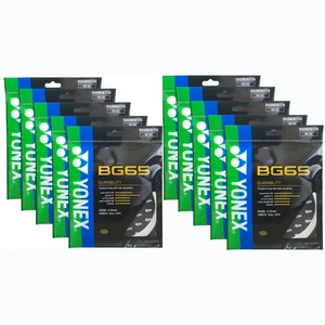 Yonex Bg 65 Badminton String (10 Qty Strings-Multi Colours) Set of 10