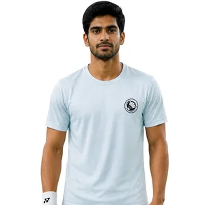 Yonex RM-H036-2792-EASY3-S Badminton T-shirt Delicate Blue Colour Large Size
