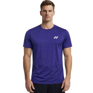 Yonex RM-S092-3042-EASY5-S Badminton T-shirt Mens Round Neck Blue Iris Medium Size