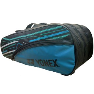 Yonex Sunar 24025 BT5 Badminton Kit Bag Black Sky Blue