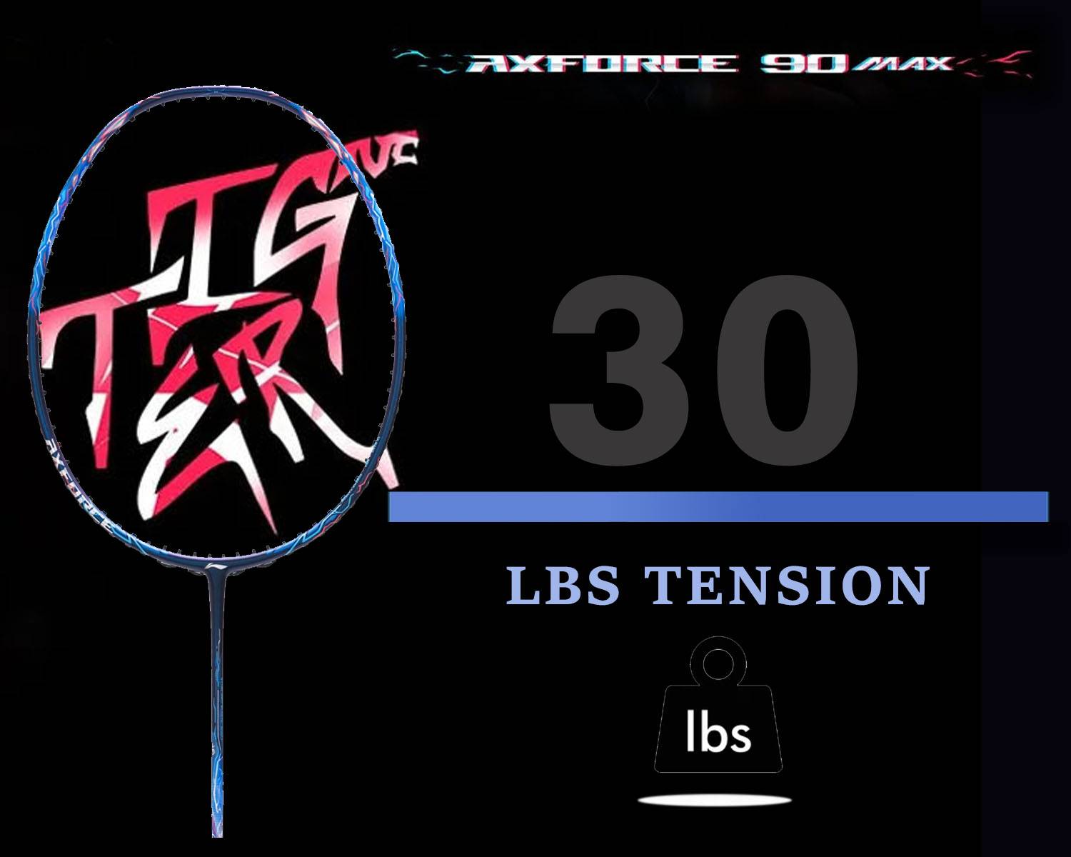 Li Ning AXForce 90 Dragon Max Badminton Racket