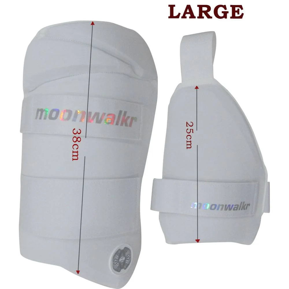 Moonwalkr 2.0 Cricket Thigh Guard Black Large