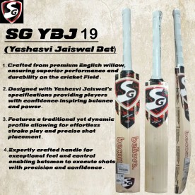 SG YBJ 19 (Yashasvi Jaiswal Bat) English Willow Cricket Bat