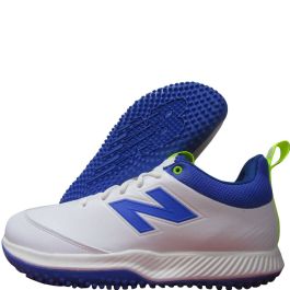 New Balance CK4020 R5 Stud Cricket Shoes White Blue