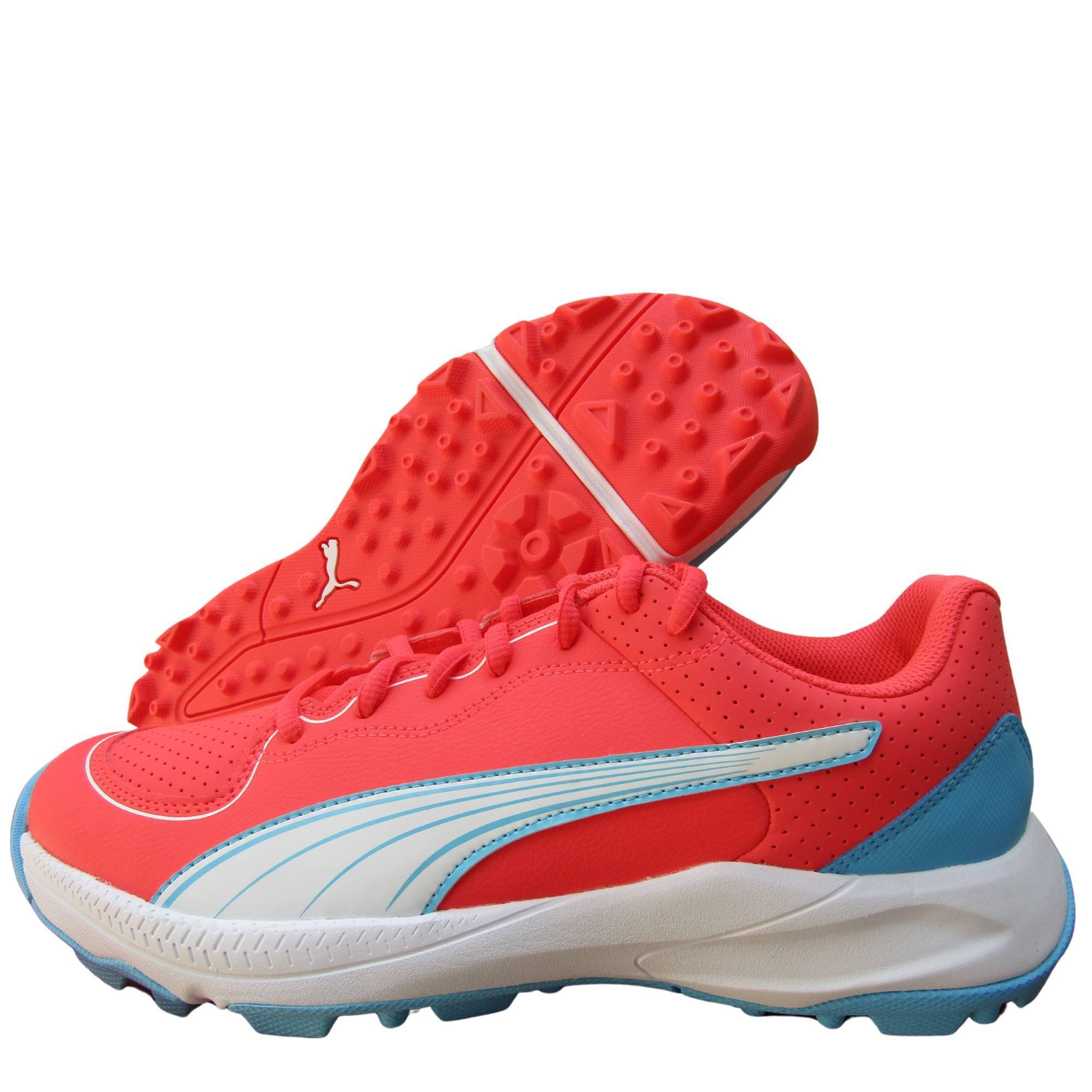 Puma team rubber cricket shoes hot sale