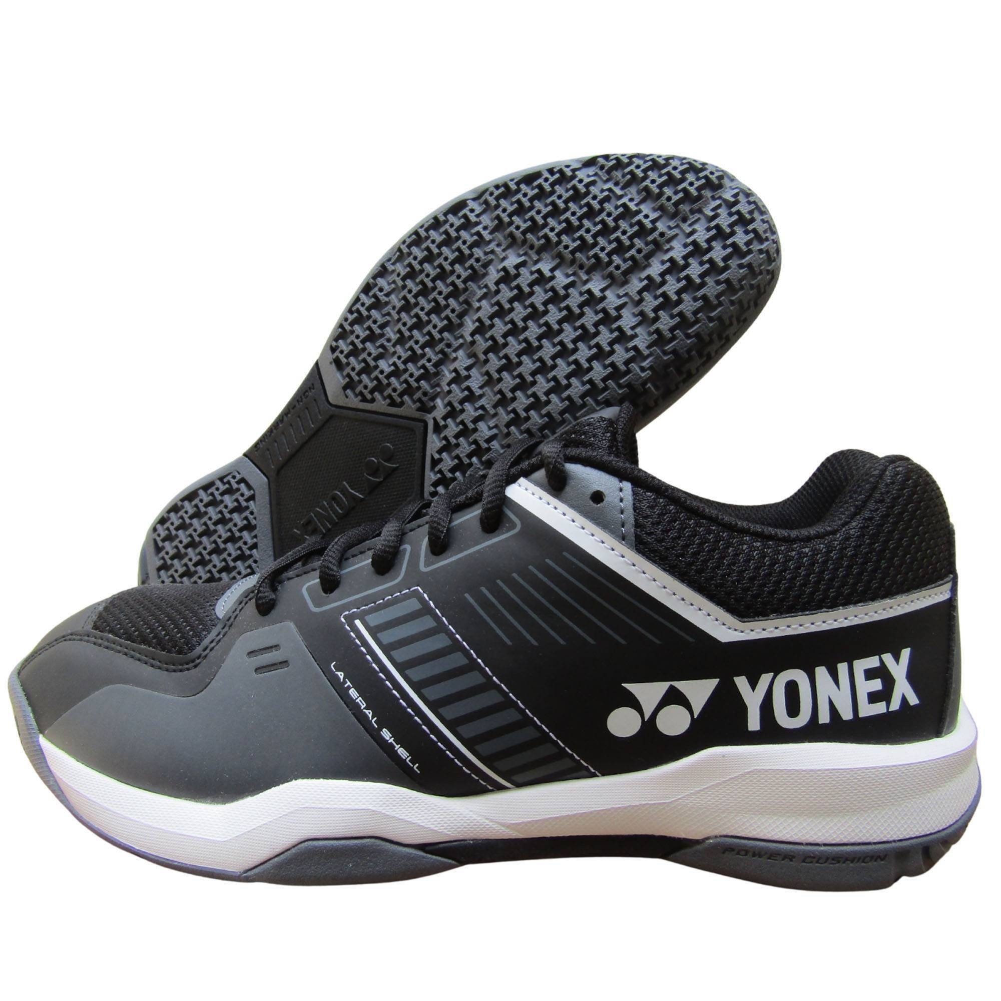 Yonex black shoes cheap