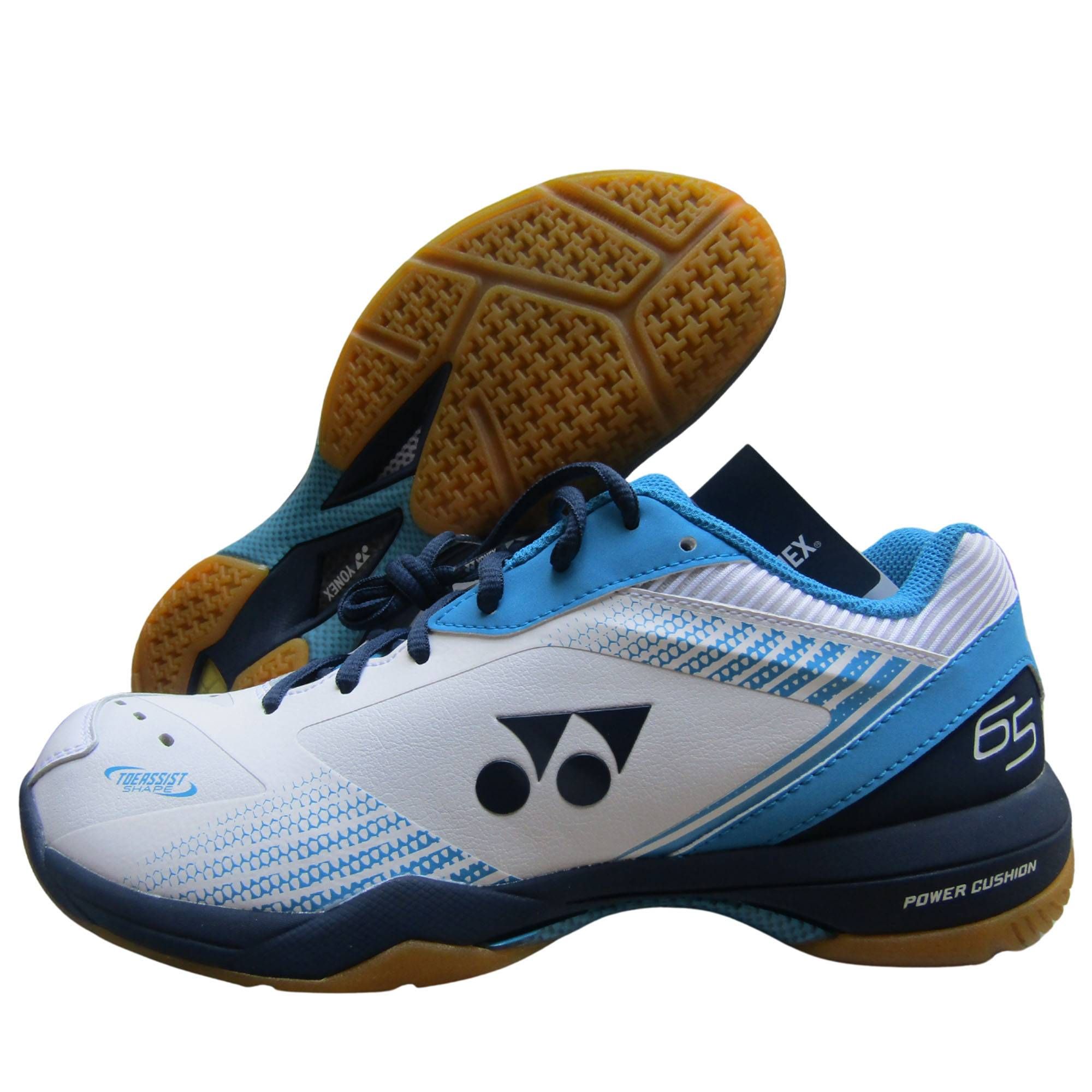 Buy Yonex Power Cushion 65 Z Men Badminton Shoes White Ocean Blue
