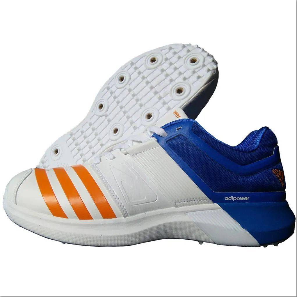 Adidas adipower vector cricket shoes cheap blue