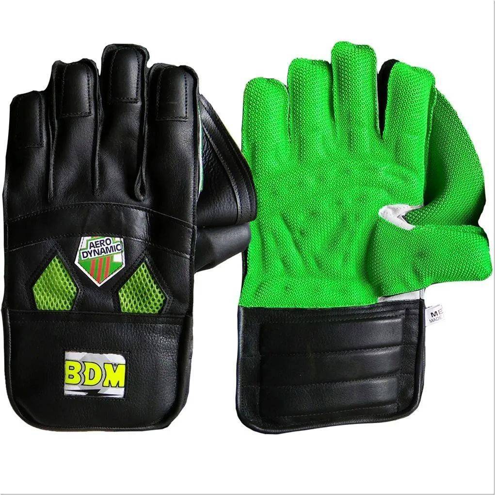 BDM Aero Dynamic Cricket Wicket Keeping Gloves Black Buy BDM