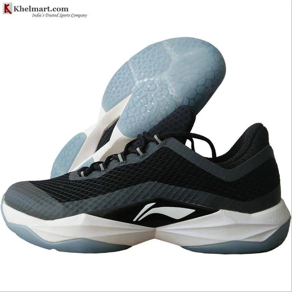 LiNing Shadow Of Blade Badminton Shoes Black and Iron Grey Buy