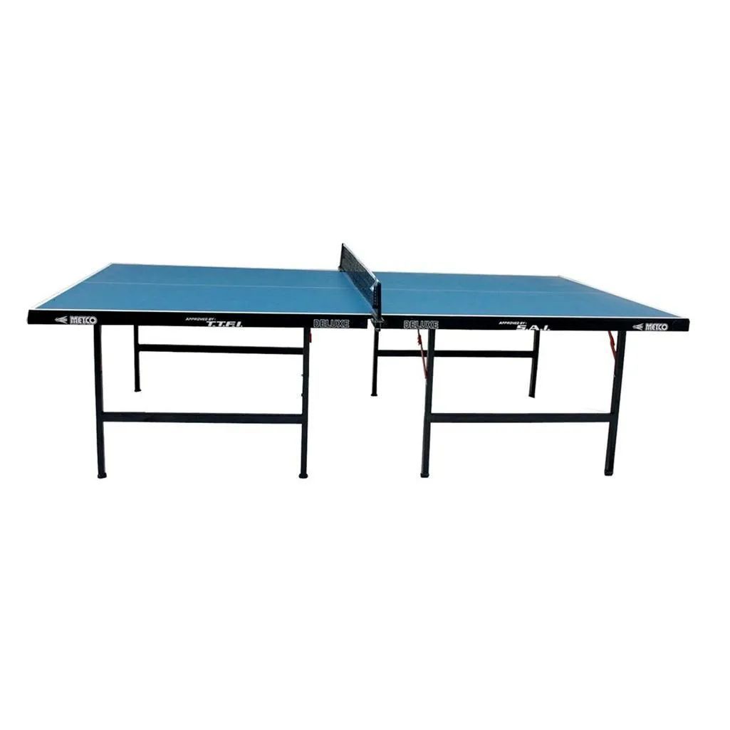Metco Deluxe Table Tennis Table Blue,- Buy Metco Deluxe Table Tennis Table Blue Online at Lowest Prices in India
