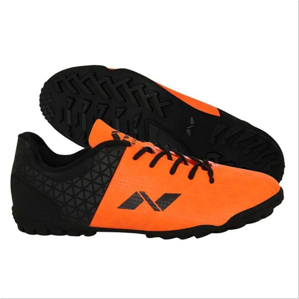 Nivia aviator football shoes black orange store
