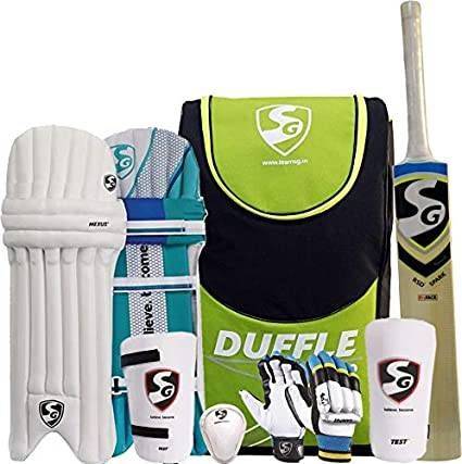 SG Kashmir Eco Cricket Kit Size 05 for Age 9 to 13 Years Players