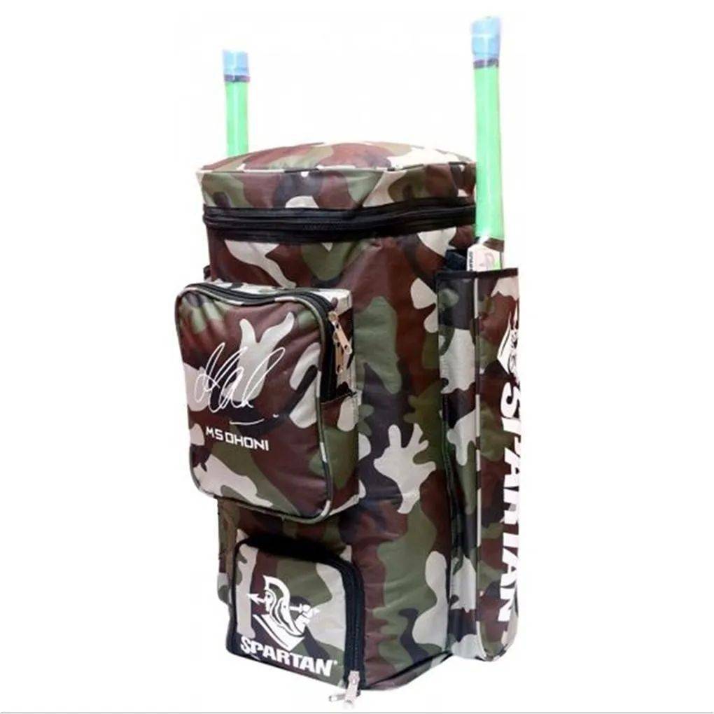 Spartan MS Dhoni CAMO Cricket Kit Bag Buy Spartan MS Dhoni CAMO Cricket Kit Bag Online at Lowest Prices in India khelmart