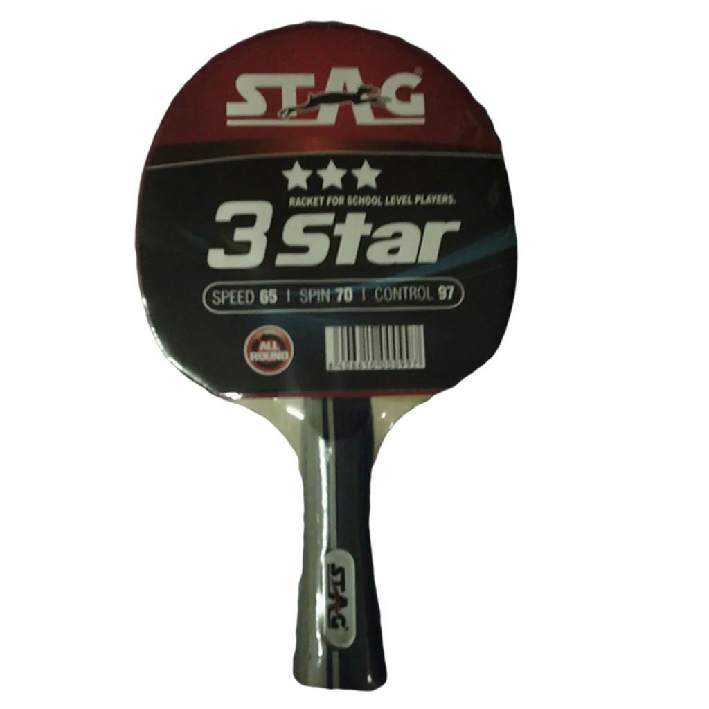 Stag 3 Star Table Tennis Racket,- Buy Stag 3 Star Table Tennis Racket Online at Lowest Prices in India