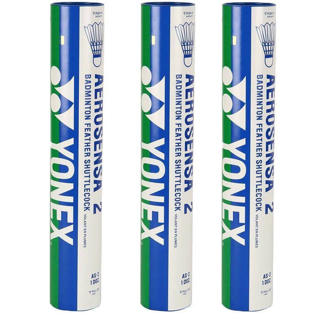 YONEX AS 2 BADMINTON FEATHER SHUTTLECOCK 3 Boxes Buy YONEX AS 2