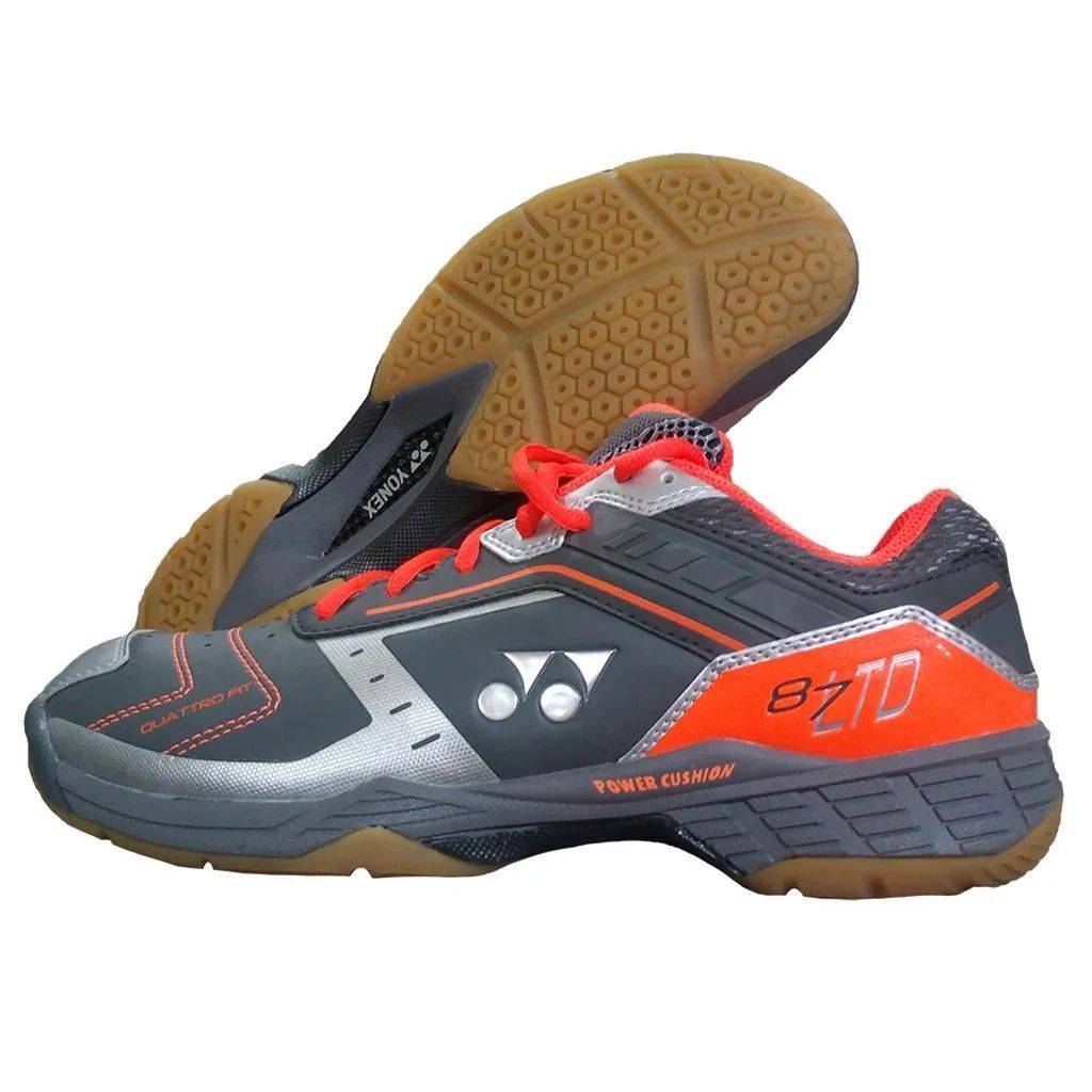 Yonex SHB 87 LTD Badminton Shoes Gray and Orange Buy Yonex SHB
