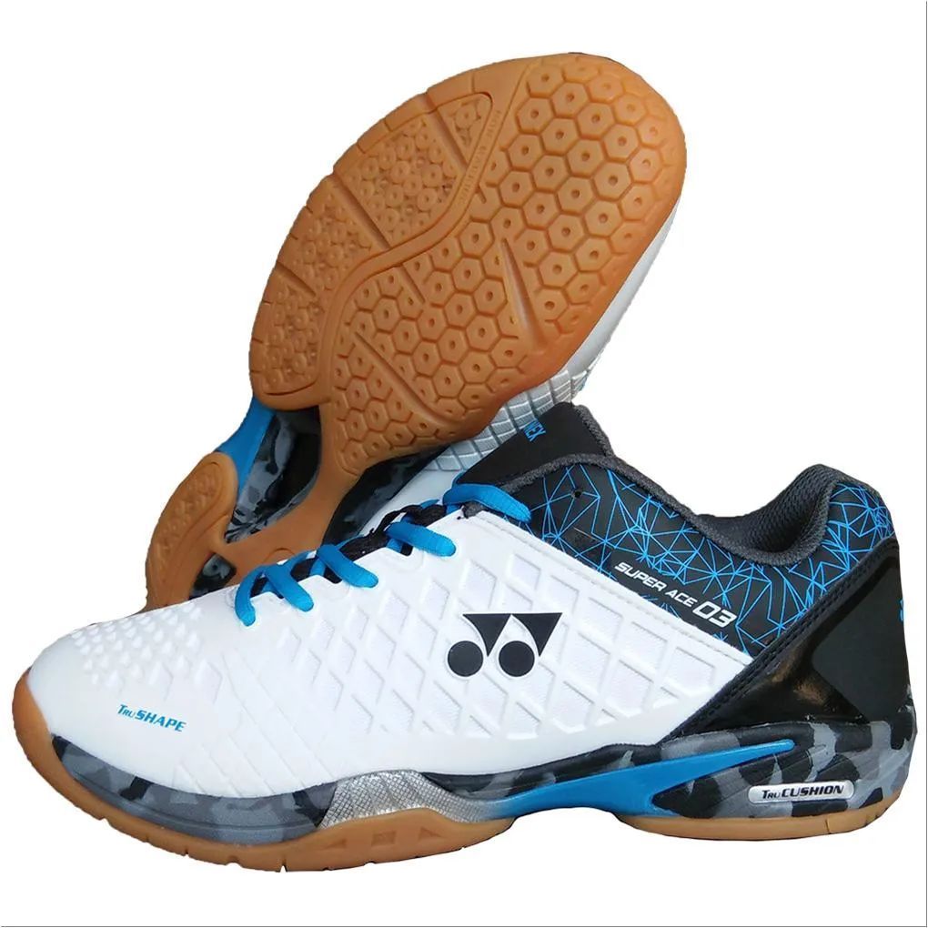Yonex Super ACE 03 Badminton Shoes White and Black,- Buy Yonex Super ACE 03 Badminton Shoes White and Black Online at Lowest Prices in India