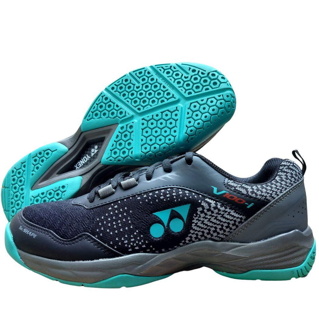 Buy Yonex Velo 100 I (V00i) Badminton Shoes Colour Black Vivid