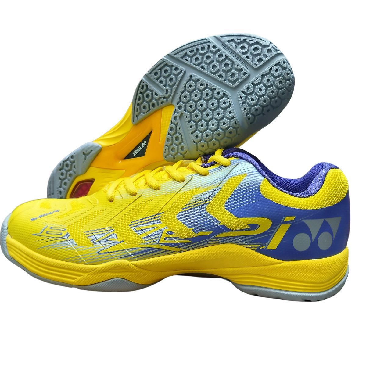 Sepatu Basket Lemon Nike Shoes Yonex Blaze-2i Batminton Shoes Neon