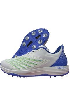 New Balance CK10 R5 Spike Cricket Shoes White Blue01
 