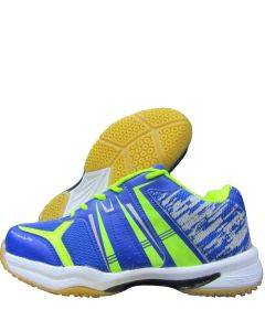 Thrax Court Power 999 2022 Badminton Shoes Blue Lime