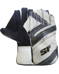 SF College Cricket Wicket Keeping Gloves