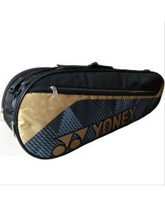 YONEX SUNR 1845 Thermal Badminton Kit Bag Black and Gold