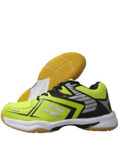 Thrax Court Power 008 Badminton Shoes Yellow and Black
