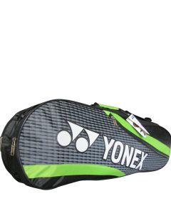 YONEX SUNR 1835 Thermal Badminton Kit Bag Black and lime