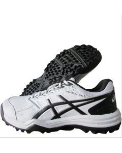 Asics Gel Lethal Field Cricket Shoes White Black
