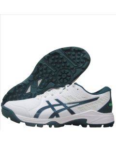 Asics Gel Peake 2 Cricket Shoes white and velvet pine Baseimage01