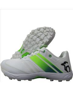 Kookaburra Pro 2.0 RBR Stud Cricket Shoes White Lime